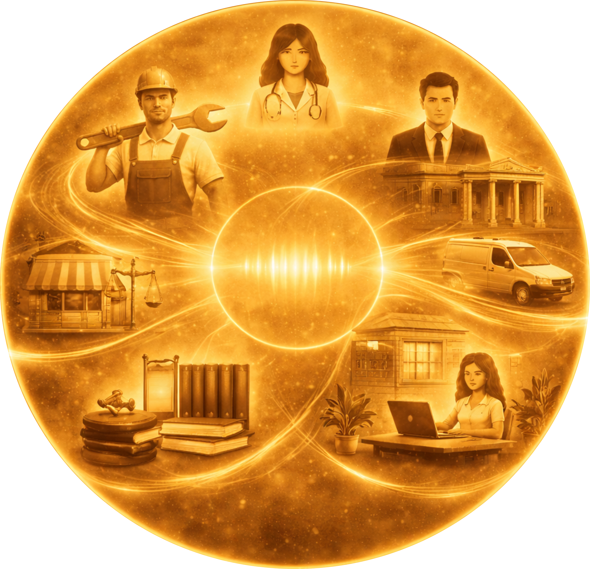 mid copy image in circle